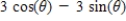 <strong>Simplify the expression algebraically. </strong> A) B)0 C) D)1 E)6
