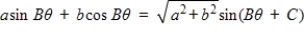 <strong>A weight is attached to a spring suspended vertically from a ceiling.When a driving force is applied to the system,the weight moves vertically from its equilibrium position,and this motion is modeled by where y is the distance from equilibrium (in feet)and t is the time (in seconds). Use the identity where ,to write the model in the form . </strong> A) B) C) D) E)