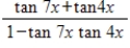 <strong>Write the given expression as the tangent of an angle. </strong> A) B) C) D) E)