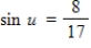 <strong>Find the exact value of given that and .(Both u and v are in Quadrant II. )</strong> A) B) C) D) E)