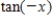 <strong>Write the given expression as the tangent of an angle. </strong> A) B) C) D) E)