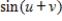 <strong>Find the exact value of given that and .(Both u and v are in Quadrant II. )</strong> A) B) C) D) E)