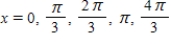 <strong>Find the exact solutions of the given equation in the interval . sin 4x= -2sin 2x</strong> A) B) C) D) E)
