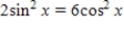 <strong>Solve the following equation. </strong> A) B) C) D) E)
