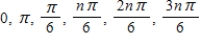 <strong>Find all solutions of the following equation in the interval [0,2π). </strong> A) B) C) D) E)