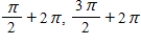 <strong>Find all solutions of the following equation in the interval [0,2π). </strong> A) B)No solution C) D) E)