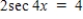 <strong>Solve the multiple-angle equation. </strong> A) B) C) D) E)