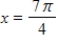 <strong>Which of the following is a solution to the given equation? </strong> A) B) C) D) E)