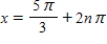 <strong>Solve the following equation. Secx - 2 = 0 </strong> A) and ,where n is a integer B) and ,where n is a integer C) and ,where n is a integer D) and ,where n is a integer E) and ,where n is a integer