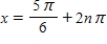 <strong>Solve the following equation. Secx - 2 = 0 </strong> A) and ,where n is a integer B) and ,where n is a integer C) and ,where n is a integer D) and ,where n is a integer E) and ,where n is a integer