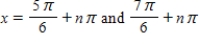 <strong>Solve the multiple-angle equation. </strong> A) B) C) D) E)