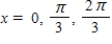<strong>Use inverse functions where needed to find all solutions (if they exist)of the given equation on the interval [0,2π). </strong> A) B) C) D) E)solution does not exist