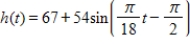 <strong>A Ferris wheel is built such that the height h (in feet)above the ground of a seat on the wheel at time t (in seconds)can be modeled by .The wheel makes one revolution every 36 seconds and the ride begins when t = 0.During the first 36 seconds of the ride,when will a person,who starts at the bottom of the Ferris wheel,be 67 feet above the ground? </strong> A)9 seconds and 22 seconds B)9 seconds and 27 seconds C)10 seconds and 22 seconds D)9 seconds and 17 seconds E)10 seconds and 17 seconds