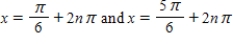 <strong>Solve the following equation. </strong> A) ,where n is an integer B) ,where n is an integer C) ,where n is an integer D) ,where n is an integer E) ,where n is an integer