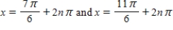 <strong>Solve the multiple-angle equation. </strong> A) ,where n is an integer B) ,where n is an integer C) ,where n is an integer D) ,where n is an integer E) ,where n is an integer