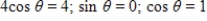 <strong>Use the trigonometric substitution to rewrite the algebraic expression as a trigonometric function of θ,where .Then find sin θ and cos θ. </strong> A) B) C) D) E)