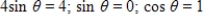 <strong>Use the trigonometric substitution to rewrite the algebraic expression as a trigonometric function of θ,where .Then find sin θ and cos θ. </strong> A) B) C) D) E)