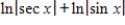 <strong>Rewrite the expression as a single logarithm and simplify the result. </strong> A) B) C) D) E)