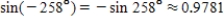 <strong>Use a calculator to demonstrate the identity for the value of θ. </strong> A) B) C) D) E)