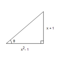 <strong>Use an inverse function to write θ as a function of x. </strong> A) B) C) D) E)