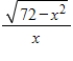 <strong>Which of the following can be inserted to make the statement true? </strong> A) B) C) D) E)x