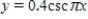 <strong>Select the graph of the function below.Include two full periods. </strong> A) B) C) D) E)