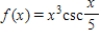 <strong>Determine whether the function below is even,odd,or neither. </strong> A)Neither B)Odd C)Even