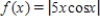<strong>Describe the behavior of the function below as x approaches zero. </strong> A)f → +∞ as x → 0. B)f → 1 as x → 0. C)f → 0 as x → 0. D)f → -1 as x → 0. E)f → -∞ as x → 0.