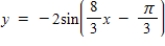 <strong>Use a graphing utility to select the graph of the function.Include two full periods. </strong> A) B) C) D) E)