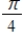 <strong>Write an equation for the function that is described by the given characteristics. A sine curve with a period of 4π,an amplitude of 4,a left phase shift of ,and a vertical translation down 5 units. </strong> A) B) C) D) E)