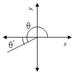 <strong>Find the reference angle ,and sketch and in standard position. </strong> A) B) C) D) E)
