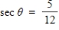 <strong>The point is on the terminal side of an angle in standard position.Determine the exact value of .</strong> A) B) C) D) E)