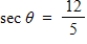 <strong>The point is on the terminal side of an angle in standard position.Determine the exact value of .</strong> A) B) C) D) E)