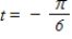 <strong>Find the point on the unit circle that corresponds to the real number .Use your results to evaluate cos t. </strong> A)cos t = 1 B)cos t = -1 C) D) E)
