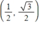 <strong>Find the point (x,y)on the unit circle that corresponds to the real number t. </strong> A) corresponds to the point . B) corresponds to the point . C) corresponds to the point . D) corresponds to the point . E) corresponds to the point .