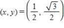<strong>Evaluate (if possible)the sine,cosine,and tangent of the real number. </strong> A) corresponds to the point . B) corresponds to the point . C) corresponds to the point . D) corresponds to the point . E)Not possible