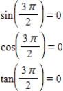 <strong>Evaluate (if possible)the sine,cosine,and tangent of the real number. </strong> A) corresponds to the point . B) corresponds to the point . C) corresponds to the point . D) corresponds to the point . E)Not possible