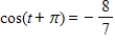 <strong>Use the value of the trigonometric function to find . </strong> A) B) C) D) E)