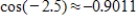 <strong>Find the value of given trigonometric function.Round your answer to four decimal places. </strong> A) B) C) D) E)