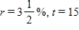 <strong>Determine the principal that must be invested at rate r,compounded monthly,so that will be available for retirement in t years. </strong> A) B) C) D) E)