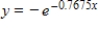 <strong>Find the exponential model that fits the points shown in the graph. </strong> A) B) C) D) E)