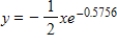 <strong>Find the exponential model that fits the points shown in the graph. </strong> A) B) C) D) E)