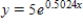 <strong>Find the exponential model that fits the points shown in the table. </strong> A) B) C) D) E)