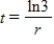 <strong>A population growing at an annual rate r will triple in a time t given by the formula .If the growth rate remains constant and equals 9% per year,how long will it take the population of the town to triple? </strong> A)2.2 years B)5.3 years C)6.6 years D)1 years E)12.2 years