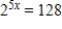 <strong>Use the One-to-One Property to solve the following equation for x. </strong> A) B) C) D) E)2