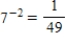 <strong>Write the logarithmic equation in exponential form. </strong> A) B) C) D) E)