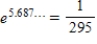 <strong>Write the logarithmic equation in exponential form. </strong> A) B) C) D) E)