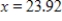 <strong>Evaluate the function at the indicated value of .Round your result to three decimal places. </strong> A)3.175 B)-2.076 C)-3.175 D)2.076 E)23.92