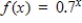 <strong>Evaluate the function at the indicated value of x.Round your result to three decimal places. Function Value </strong> A) B) C) D) E)