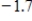 <strong>Evaluate the function at the indicated value of x.Round your result to three decimal places. Function Value </strong> A) B) C) D) E)